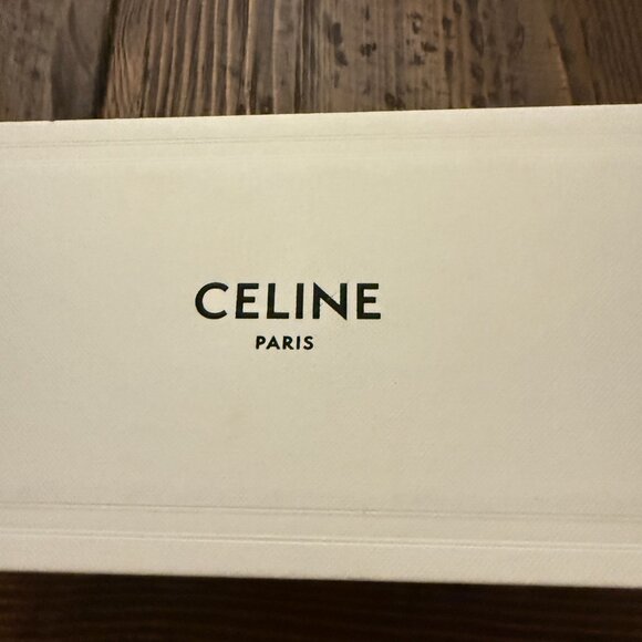 Celine Gift Box - Authentic White w/ Black - Picture 7 of 8